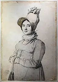 Madeleine Chapelle enceinte, 1814