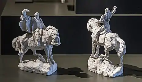 Maquettes pour la statue équestre du général Alvear, 1913