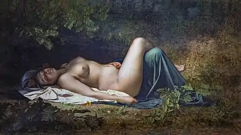 Nymphe endormie (1850)