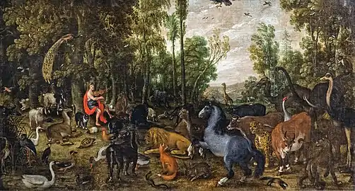 Orphée charmant les animaux, Roelandt Savery