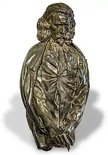 Portrait de Léon Cladel 1894 - Bronze