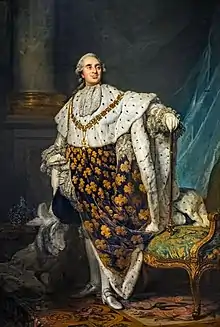 Louis XVI en habit de sacre.
