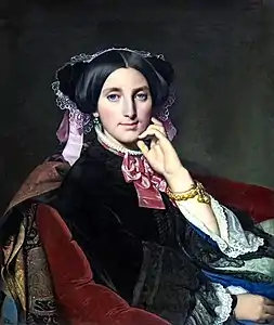 Portrait de Madame Gonse (1852), huile sur toile, 73 × 62 cm, Musée Ingres-Bourdelle Montauban
