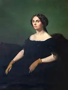 Portrait de la comtesse de Goyon, Hippolyte Flandrin