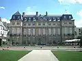 Premier bâtiment de l'École centrale (hôtel Salé) dans le Marais