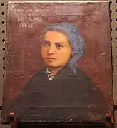 Portrait de Bernadette Soubirous, 1858 (Musée Sainte-Bernadette).