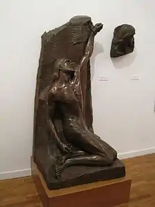 Supplicié (1902), bois, Montbéliard, musée du Château des ducs de Wurtemberg.