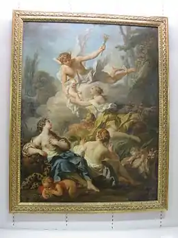 L'Enfance de Bacchus, par Pierre-Charles Le Mettay.
