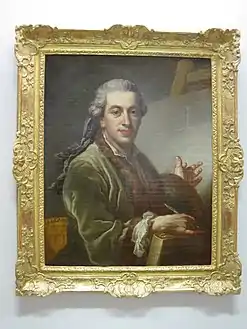 Portrait du mathématicien Pierre-Simon de Laplace, par Johann Julius Heinsius.