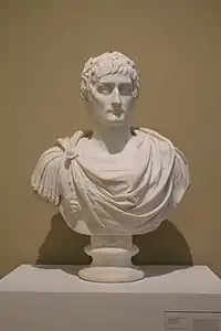Portrait de Napoléon Bonaparte (entre 1801 et 1804), marbre, musée d'Arts de Nantes.