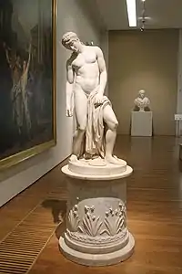 Le jeune Hyacinthe blessé par Apollon (vers 1800), marbre, musée d'Arts de Nantes.