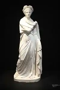 La Muse Polymnie (1800), marbre, musée d'Arts de Nantes.