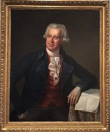 Portrait de Pascal Paoli par Ignace-Louis Varese (XIXe siècle)