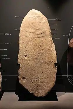 Statue-menhir des Collorgues (groupe du Languedoc).