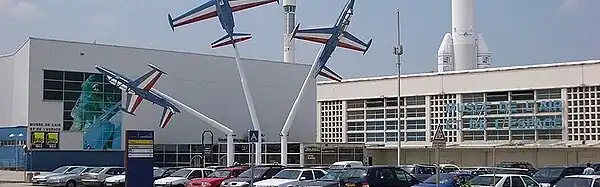 Le musée de l'Air et de l'Espace au Bourget.