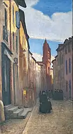 François Gauzi, La Rue du Taur (vers 1900).