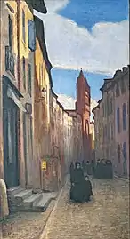 La Rue du Taur, Toulouse, musée du Vieux Toulouse.