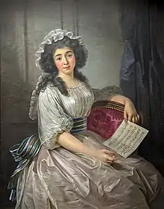 Joseph Roques, Marie-Thérèse Guignon, dite Mademoiselle Lescot.