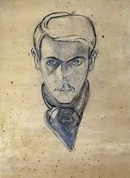 Paul Bernadot, Autoportrait (1911).