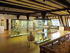 Salle d'archéologie du Grenier d’Abondance, sous les combles