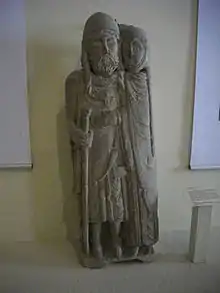 Statue d'Hugues Ier de Vaudémont, musée lorrain de Nancy.