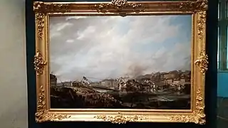 Le pont s'écroule en 1854 après avoir été percuté par un moulin flottant.