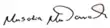 Signature de Musalia Mudavadi