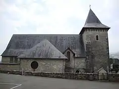 L'église de Musculdy.