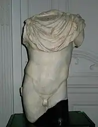 Statue de l'époque gréco-romaine en Égypte.