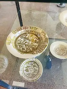 Certains des plats islamiques, XIe et XIIe siècles.