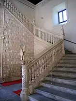 L'escalier du musée Santa Cruz de Tolède.