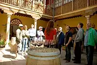 Patio du Museo del vino de Ronda