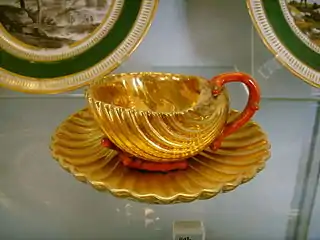 Tasse coquillage, Dihl et Guérhard, c. 1790