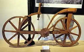 Musée Leonardiano: modèle de bicyclette