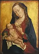 Roger van der Weyden : Vierge allaitant