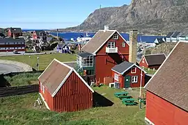 Bâtiments du musée de Sisimiut.