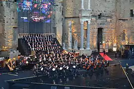 Musique en fête au Théâtre Antique.