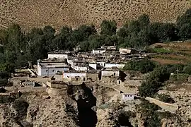 Le village de Ghyakar.