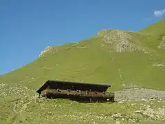 Refuge de la Muzelle en été