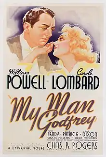 Description de l'image My Man Godfrey (1936 poster - Style D).jpg.