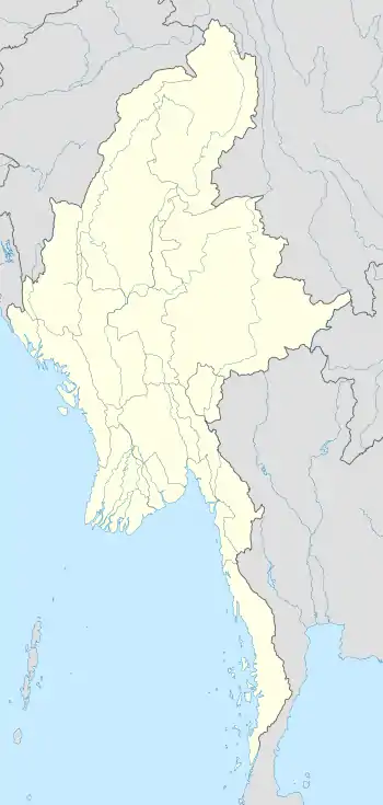 Voir sur la carte administrative de Birmanie