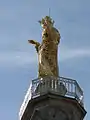 Le sanctuaire la statue  de La Vierge à l'Enfant à Myans.