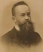 Mykhaïlo Hrouchevsky, historien ukrainien, président de la Rada centrale