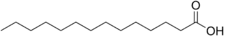 Image illustrative de l’article Acide tétradécanoïque