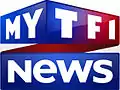 Ancien logo de MYTF1 News du 28 septembre 2013 au 29 août 2016.