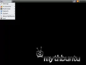 Bureau de Mythbuntu 8.04 (RC)