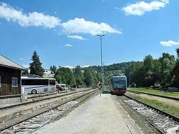 Gare ferroviaire.