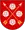 Blason de la province suédoise de Närke, représentant deux flèches et quatre fleurs.