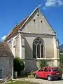 Chevet de l'église Saint-Rieul de Verrines.