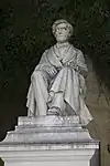Statue d'Auguste Bosc dans les jardins de la Fontaine.